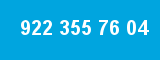 922 355 76 04